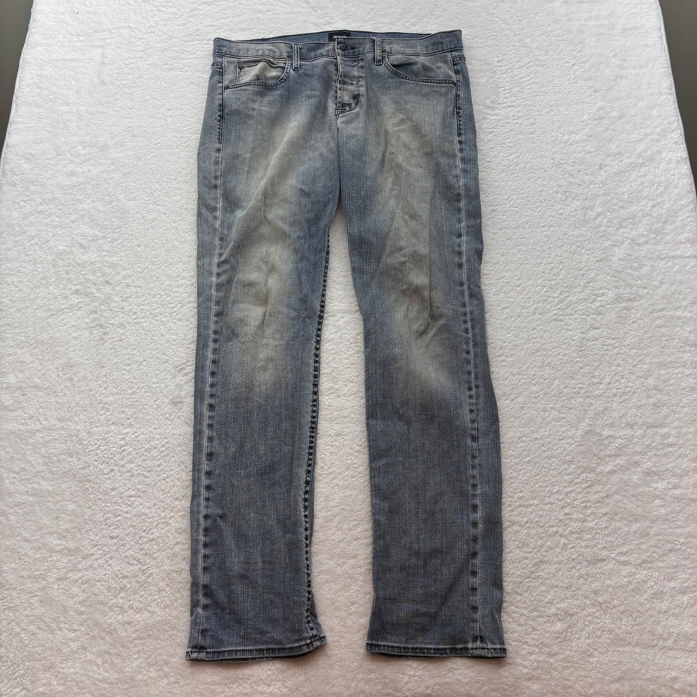 Hudson Byron Five Pocket Straight Jeans Troy Blue NAM255DCD Mens Size 34